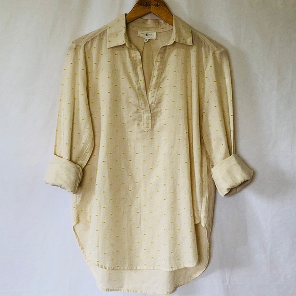 Lou & Grey Tops - Lou & Grey Popover Long Sleeve Shirt